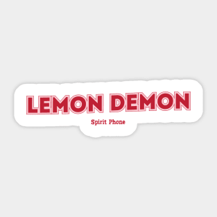 Lemon Demon Spirit Phone Sticker